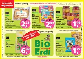 Erdi Biomarkt Katalog in Hannover | Angebote September | 2025-09-02T00:00:00.000Z - 2025-09-30T00:00:00.000Z
