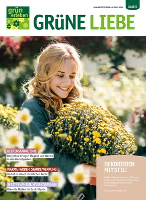 grün erleben Katalog in Norderstedt | DEKORIEREN MIT STIL! | 2025-09-03T00:00:00.000Z - 2025-10-31T00:00:00.000Z