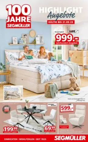 Segmüller Katalog in Stuttgart | Rabatte und Aktionen | 2025-09-05T00:00:00.000Z - 2025-09-19T00:00:00.000Z