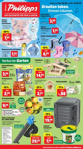 Thomas Philipps Katalog in Dorsten | Thomas Philipps flugblatt | 2025-09-05T00:00:00.000Z - 2025-09-19T00:00:00.000Z