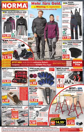 Norma Katalog in Mannheim | Top-Angebote für Sparfüchse | 2025-09-06T00:00:00.000Z - 2025-09-20T00:00:00.000Z