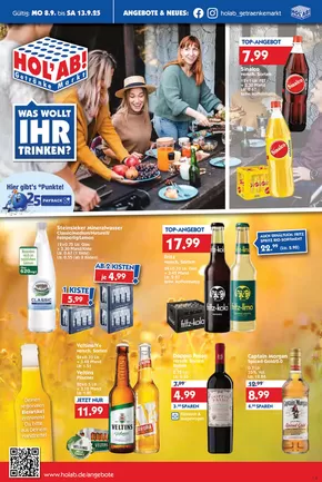 Hol'ab Getränkemarkt Katalog in Teltow | Aktueller Prostpekt Hol'ab Getränkemarkt | 2025-09-08T00:00:00.000Z - 2025-09-13T00:00:00.000Z
