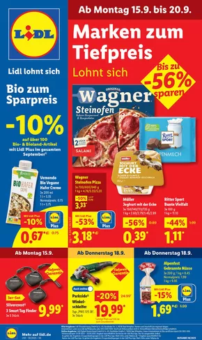 Lidl Katalog | Angebote für Schnäppchenjäger | 2025-09-15T00:00:00.000Z - 2025-09-20T00:00:00.000Z