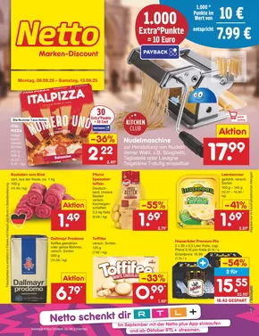 Netto Marken-Discount Katalog in Lemgo | Rabatte und Aktionen | 2025-09-08T00:00:00.000Z - 2025-09-22T00:00:00.000Z