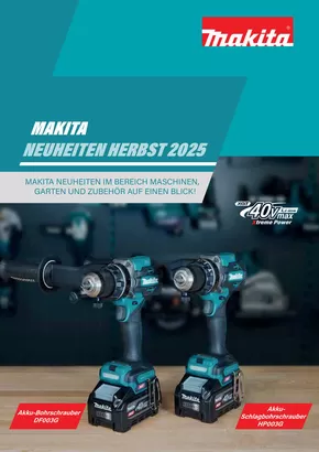 MAKITA NEUHEITEN HERBST 2025