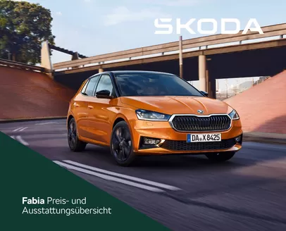Škoda Katalog in Bad Kissingen | Der Škoda Fabia: Ihr perfekter Begleiter | 2025-09-09T00:00:00.000Z - 2026-09-09T00:00:00.000Z