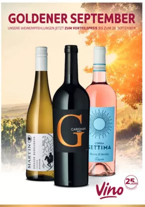 Vino Weinmarkt Katalog | Goldener September | 2025-09-10T00:00:00.000Z - 2025-09-28T00:00:00.000Z