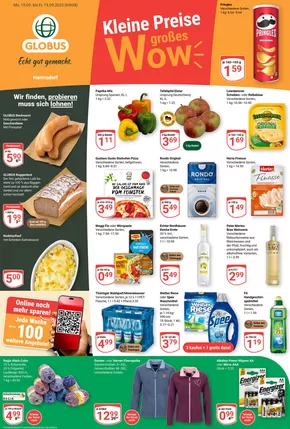 Globus Katalog in Herzogenrath | Aktuelle Deals und Angebote | 2025-09-11T00:00:00.000Z - 2025-09-25T00:00:00.000Z