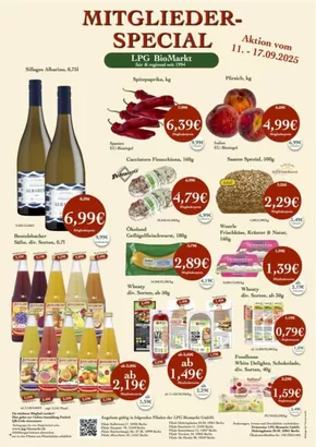 LPG Biomarkt Katalog in Hannover | Aktueller Flyer | 2025-09-11T00:00:00.000Z - 2025-09-25T00:00:00.000Z