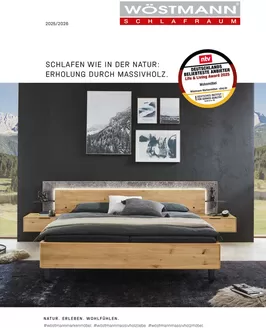 Möbel Rehmann Katalog | SCHLAFEN WIE IN DER NATUR: ERHOLUNG DURCH MASSIVHOLZ | 2025-09-11T00:00:00.000Z - 2026-12-31T00:00:00.000Z