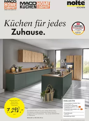 Maco Möbel Katalog | KüchenFür Jedes Zuhause. | 2025-09-11T00:00:00.000Z - 2025-09-30T00:00:00.000Z