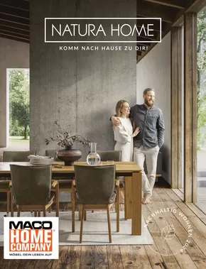 Maco Möbel Katalog | Natura Home | 2025-09-11T00:00:00.000Z - 2025-09-30T00:00:00.000Z
