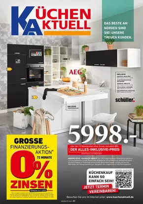 Küchen Aktuell Katalog | 0% Zinsen | 2025-09-11T00:00:00.000Z - 2025-11-16T00:00:00.000Z