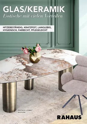 Möbel Rahaus Katalog in Stuttgart | Esstische Mit Vielen Vorteilen | 2025-09-11T00:00:00.000Z - 2025-10-31T00:00:00.000Z