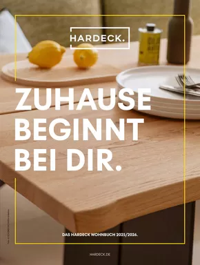 Möbel Hardeck Katalog in Stuttgart | ZUHAUSE BEGINNT BEI DIR. | 2025-09-11T00:00:00.000Z - 2026-12-31T00:00:00.000Z