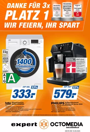 expert Octomedia Katalog in Paderborn | Tolles Angebot für alle Kunden | 2025-09-12T00:00:00.000Z - 2025-09-26T00:00:00.000Z