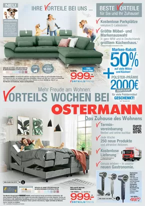 Ostermann Möbel Katalog | ORTEILS WOCHEN BEI | 2025-09-12T00:00:00.000Z - 2025-09-26T00:00:00.000Z
