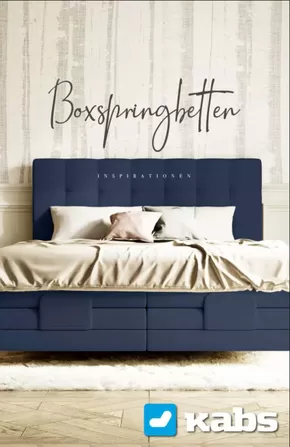 Kabs Polsterwelt Katalog in Oschersleben (Bode) | Boxspringbetten | 2025-09-12T00:00:00.000Z - 2025-10-31T00:00:00.000Z