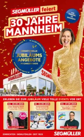 Segmüller Katalog in Stuttgart | Aktuelle Deals und Angebote | 2025-09-13T00:00:00.000Z - 2025-09-27T00:00:00.000Z