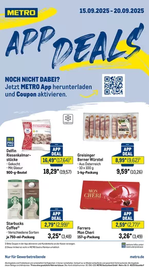 Metro Katalog in Demmin | Unsere besten Angebote für Sie | 2025-09-15T00:00:00.000Z - 2025-09-20T00:00:00.000Z