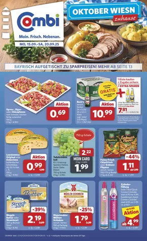 Combi Markt Katalog | Exklusive Deals für unsere Kunden | 2025-09-14T00:00:00.000Z - 2025-09-20T00:00:00.000Z
