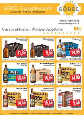 Getränke Göbel Katalog in Aschaffenburg | Top-Deals für alle Kunden | 2025-09-14T00:00:00.000Z - 2025-09-28T00:00:00.000Z