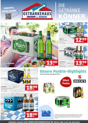 Getränkehaus Katalog in Ostfildern | Meyer Simon KW38 | 2025-09-14T00:00:00.000Z - 2025-12-31T00:00:00.000Z
