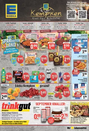 EDEKA Katalog in Moers | Aktuelle Schnäppchen und Angebote | 2025-09-14T00:00:00.000Z - 2025-09-20T00:00:00.000Z