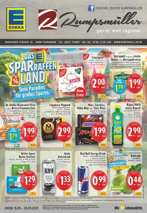 EDEKA Katalog in Paderborn | Große Auswahl an Angeboten | 2025-09-14T00:00:00.000Z - 2025-09-20T00:00:00.000Z