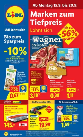 Lidl Katalog | Lidl flugblatt | 2025-09-15T00:00:00.000Z - 2025-09-20T00:00:00.000Z