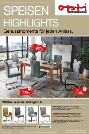 Opti Wohnwelt Katalog in Karlsruhe | Unsere besten Angebote für Sie | 2025-07-25T00:00:00.000Z - 2025-11-30T00:00:00.000Z