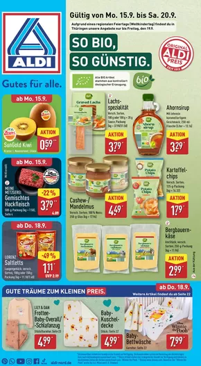 Aldi Nord Katalog in Sendenhorst | Aldi Nord flugblatt | 2025-09-17T00:00:00.000Z - 2025-10-01T00:00:00.000Z
