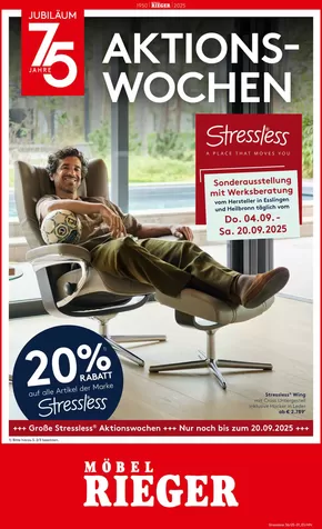 Möbel Rieger Katalog in Stuttgart | Exklusive Deals und Schnäppchen | 2025-09-17T00:00:00.000Z - 2025-10-01T00:00:00.000Z