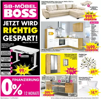 SB Möbel Boss Katalog in Dessau-Roßlau | sb38 647 2025 neubrandenburg | 2025-09-18T00:00:00.000Z - 2025-12-31T00:00:00.000Z