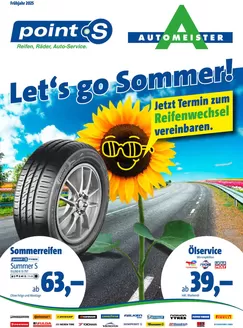 Automeister Katalog | Let‘s go Sommer! | 2025-09-18T00:00:00.000Z - 2025-12-31T00:00:00.000Z
