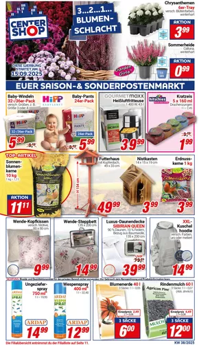 CENTERSHOP Katalog in Koblenz | Unsere besten Deals für Sie | 2025-09-19T00:00:00.000Z - 2025-10-03T00:00:00.000Z