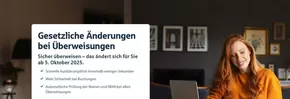 BW Bank Katalog in Winsen (Luhe) | Gesetzliche Änderungen Bei Überweisungen | 2025-09-19T00:00:00.000Z - 2025-10-31T00:00:00.000Z