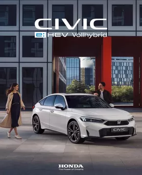 Honda CIVIC BROSCHÜRE 2025