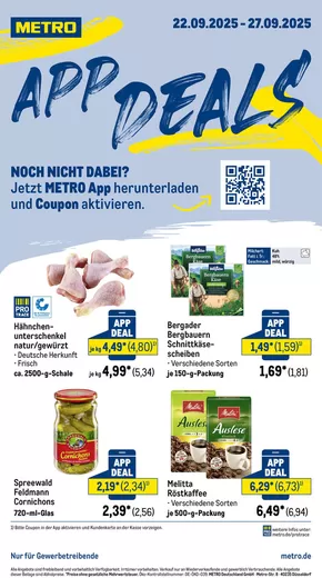 Metro Katalog in Winsen (Luhe) | Aktuelle Schnäppchen und Angebote | 2025-09-22T00:00:00.000Z - 2025-09-27T00:00:00.000Z