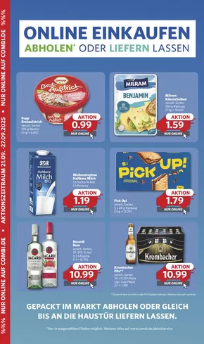Combi Markt Katalog in Bakum | Aktuelle Angebote | 2025-09-20T00:00:00.000Z - 2025-09-27T00:00:00.000Z