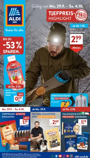 Aldi Süd Katalog in Bruchsal | Attraktive Angebote entdecken | 2025-09-29T00:00:00.000Z - 2025-10-04T00:00:00.000Z