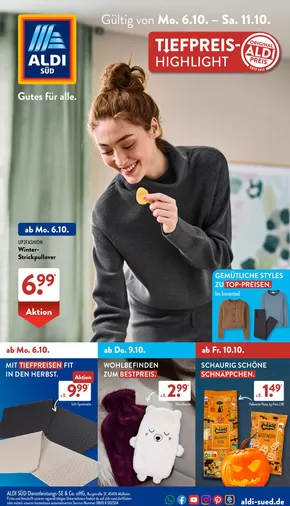 Aldi Süd Katalog in Bruchsal | Rabatte und Aktionen | 2025-10-06T00:00:00.000Z - 2025-10-11T00:00:00.000Z