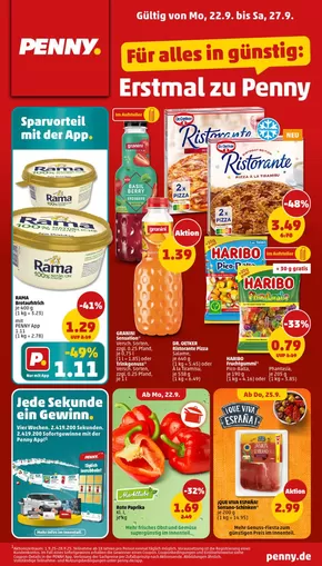 Penny Katalog in Hamburg | Tolles Angebot für Schnäppchenjäger | 2025-09-22T00:00:00.000Z - 2025-09-27T00:00:00.000Z