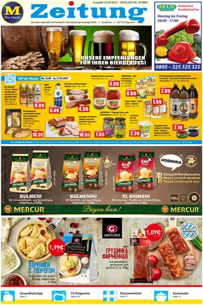 Mix Markt flugblatt