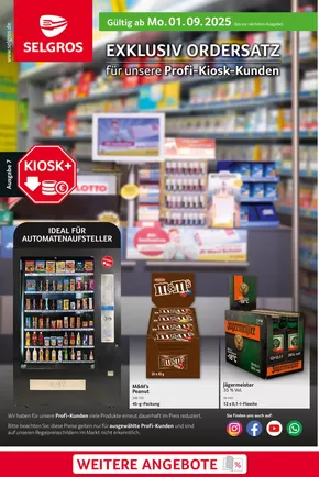 Selgros Katalog in Norderstedt | Ordersatz | 2025-09-01T00:00:00.000Z - 2025-10-31T00:00:00.000Z