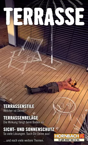 Hornbach Katalog in Erlangen | Terrasse gestalten | 2025-09-25T00:00:00.000Z - 2025-10-09T00:00:00.000Z