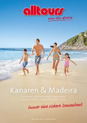 alltours Reisecenter Katalog in Königslutter am Elm | Kanaren & Madeira | 2025-11-01T00:00:00.000Z - 2026-10-31T00:00:00.000Z
