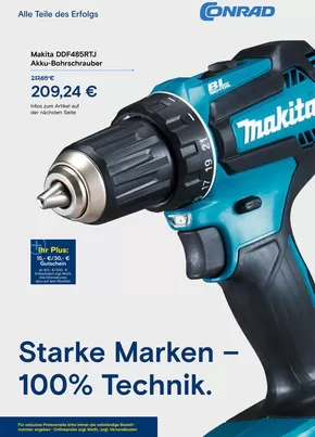 Conrad Katalog in Saarbrücken | Starke Marken 100% Technik | 2025-09-25T00:00:00.000Z - 2025-12-31T00:00:00.000Z