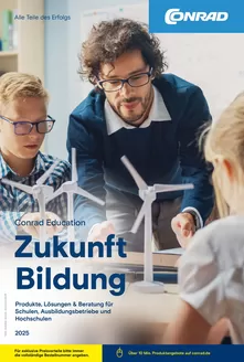 Conrad Katalog in Hamburg | Zukunft Bildung | 2025-09-25T00:00:00.000Z - 2025-12-31T00:00:00.000Z
