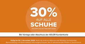 Adler Katalog in Radebeul | 30% Auf Alle Schune | 2025-09-25T00:00:00.000Z - 2025-11-01T00:00:00.000Z